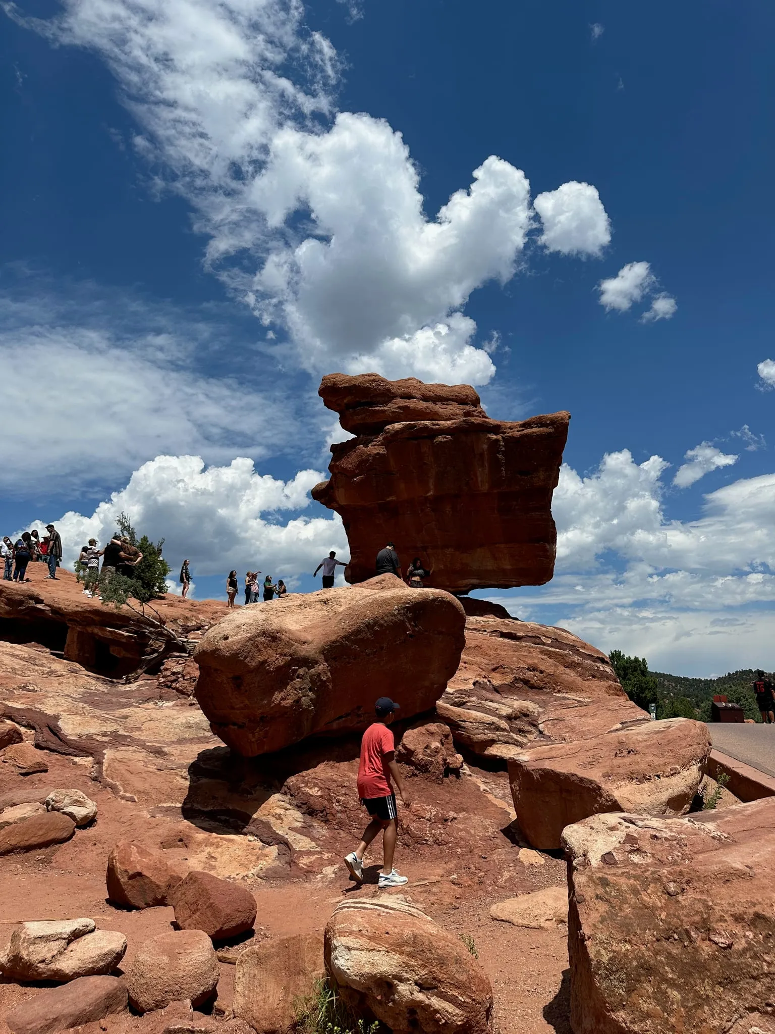 Balanced Rock at Garden of the Gods